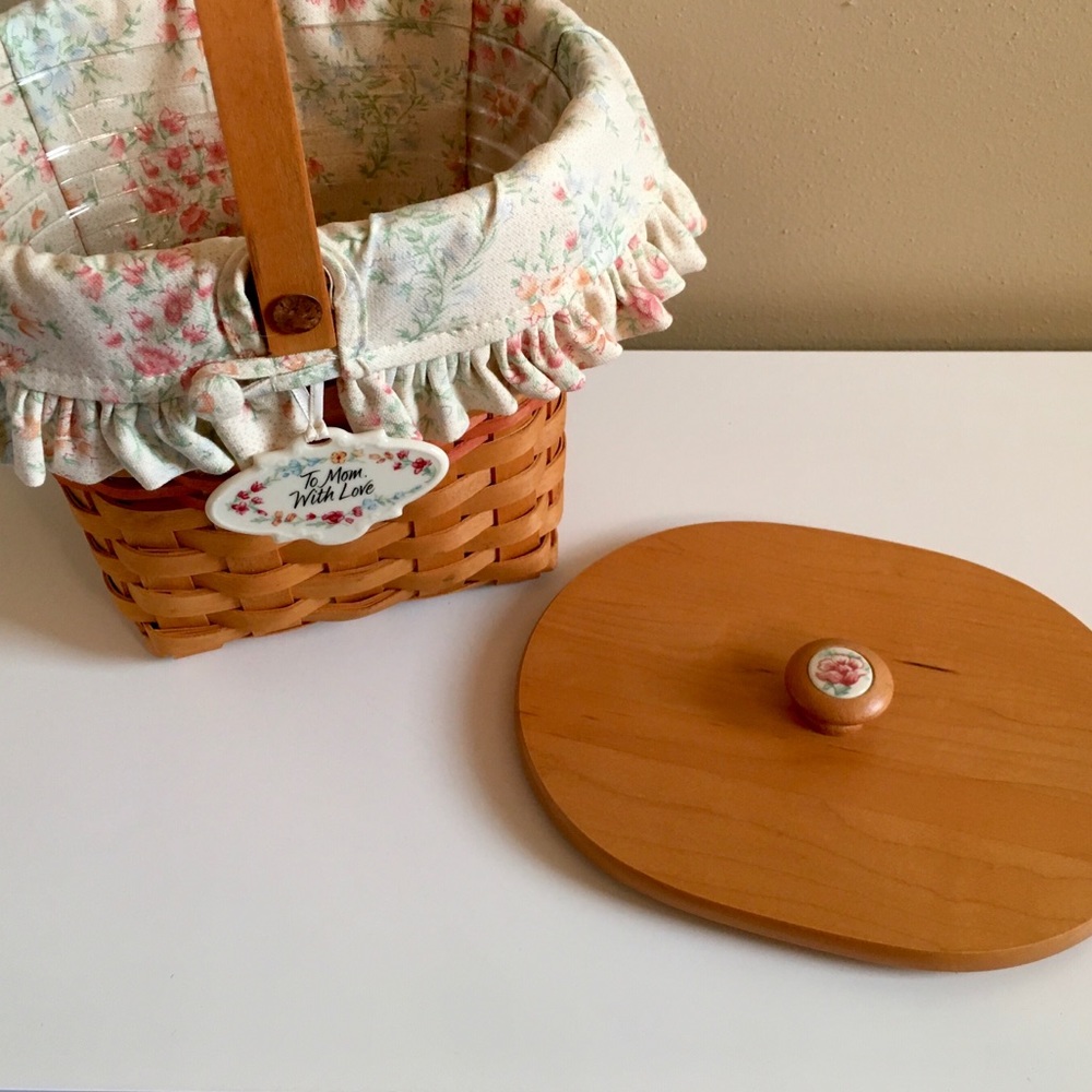 Longaberger Vintage Blossoms Mother’s Day Basket